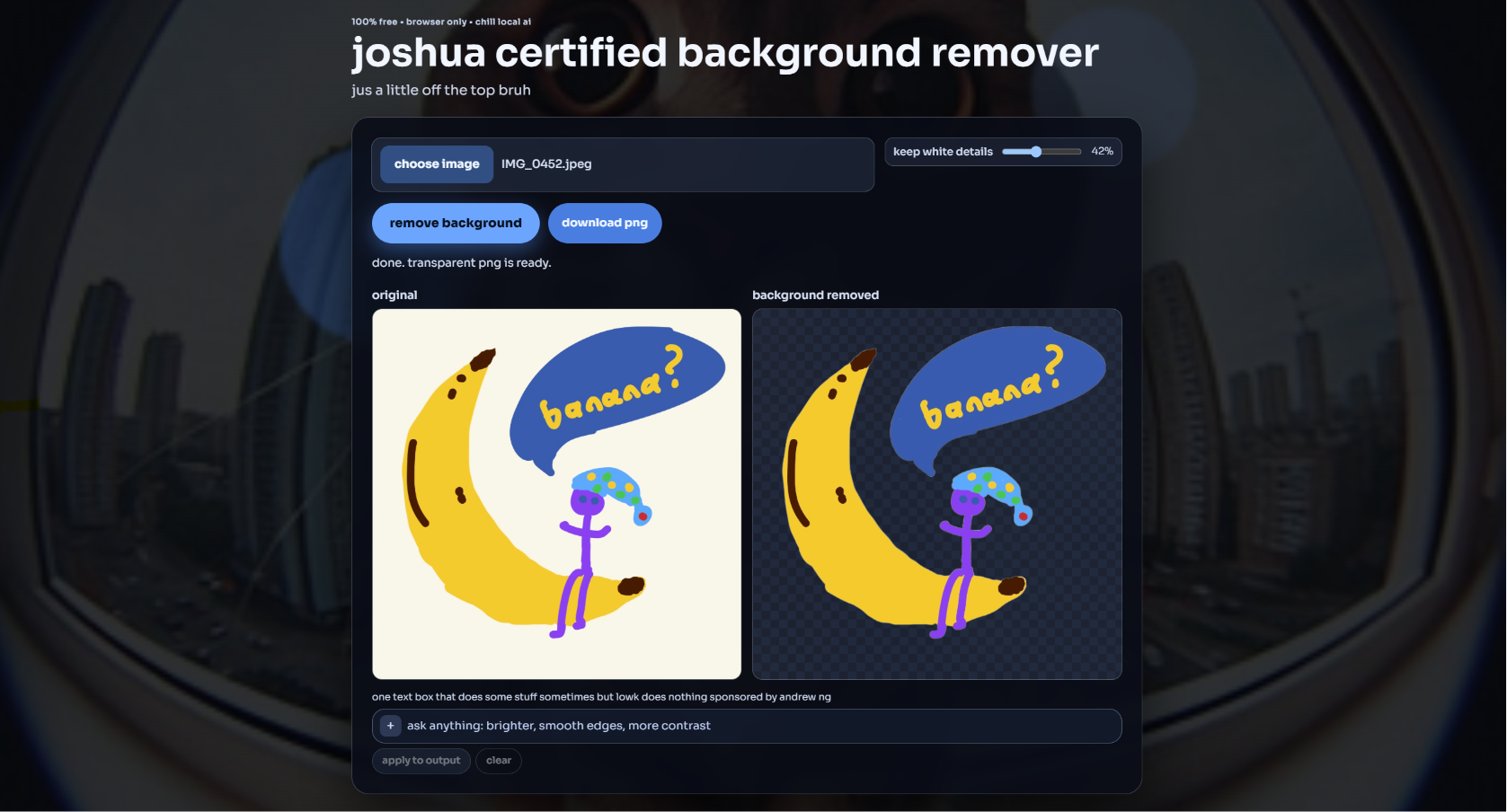 joshua certified background remover main image