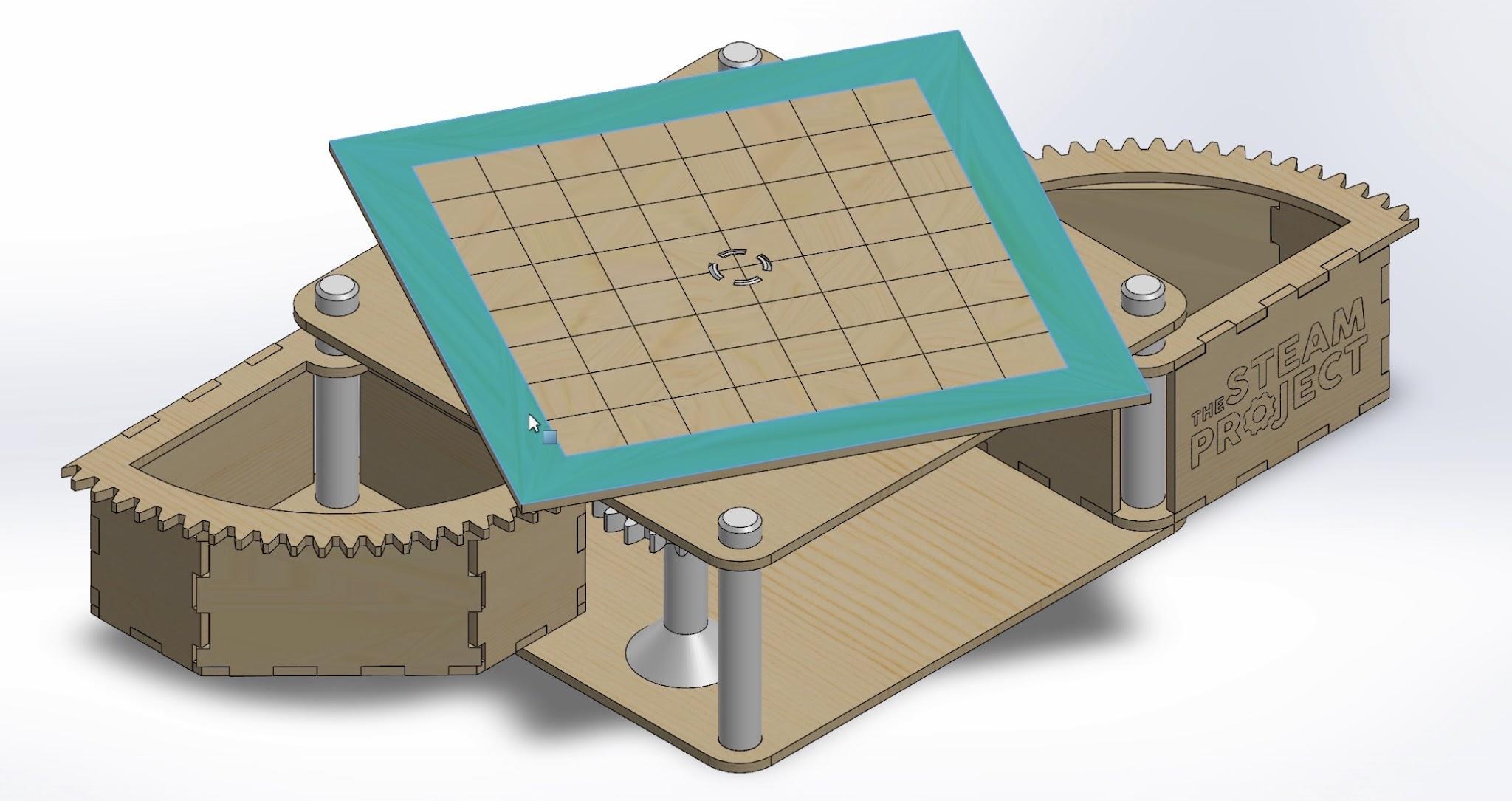 the complete 27-part SolidWorks assembly